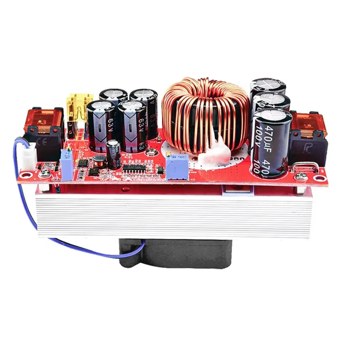 

Hot! 1500W Upgrade 1800W Module DC-DC Boost Constant Voltage Constant Current Adjustable Power Supply 12-60V to 12-90V Module