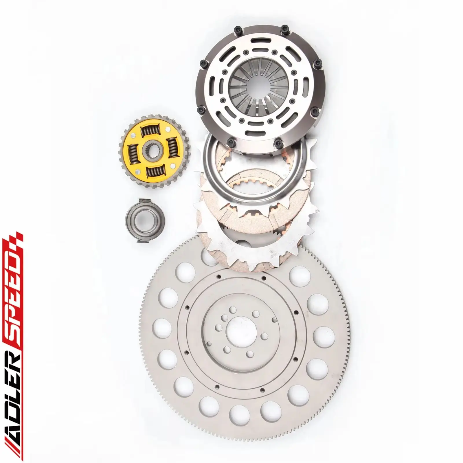 

FOR CAMARO FIREBIRD 5.7L LS1 98-02 ADLERSPEED RACING / STREET CLUTCH TWIN DISC KIT MEDIUM