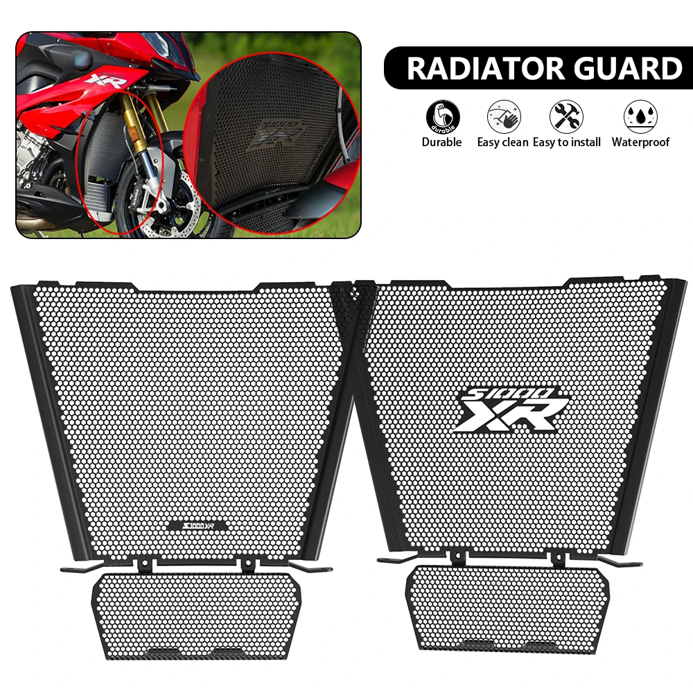 

2024 New Motorcycle Radiator Grille Guard Cover For BMW S1000XR S 1000 XR 1000XR S1000 XR 2025 Oil Cooler Guard Engine Guard