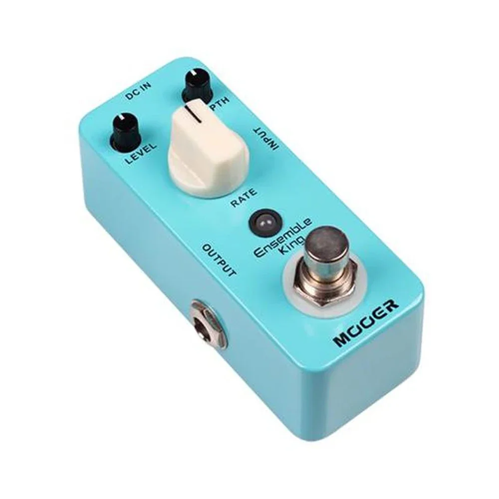 MOOER Ensemble King Guitar Effects Pedal Analog Chorus True Bypass Full Metal Shell Pedal Electric Guitar Parts & Accessories