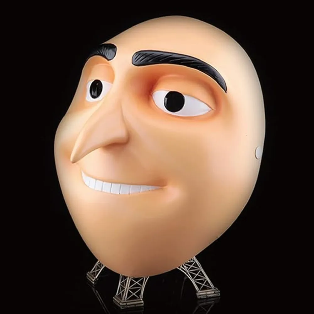 

Resin Gru Men's Me Costume, Halloween Cosplay Mask