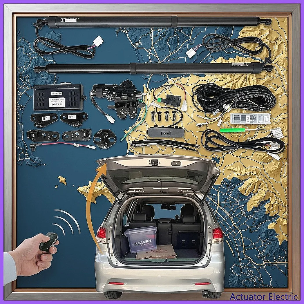 Electric Tailgate Lift for Toyota WISH 2009+, Height Adjustable, Anti-Pinch, Waterproof Power Liftgate Strut
