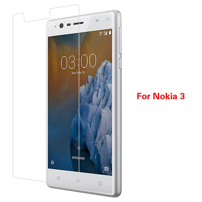 Front Tempered Glass Film For Nokia 2.1 640xl 950xl 1020 3 5 6 7 8 X6 6.1 Plus Screen Protector Clear Film With Cleaning Tools