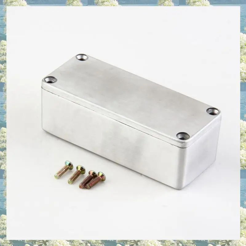 

4X Diecast Aluminium Electronics Project Box Case Enclosure Instrument 1590A Style Guitar Effects Aluminium Stomp Box