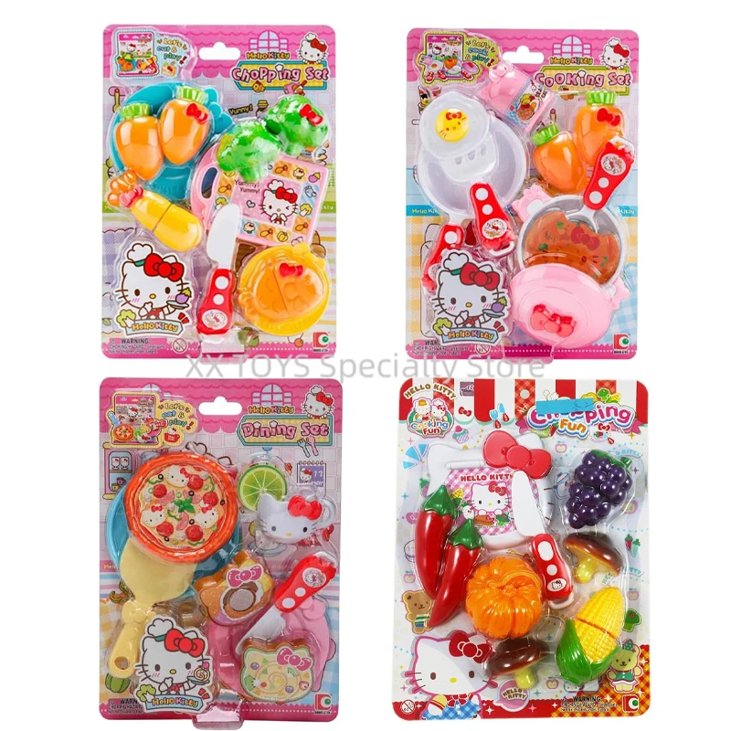 

Hello Kitty Cooking Fun Chopping Set Cooking Set Dining Set Cooking Simulation Kitchenware Girls Cooking Toys Play House Toys