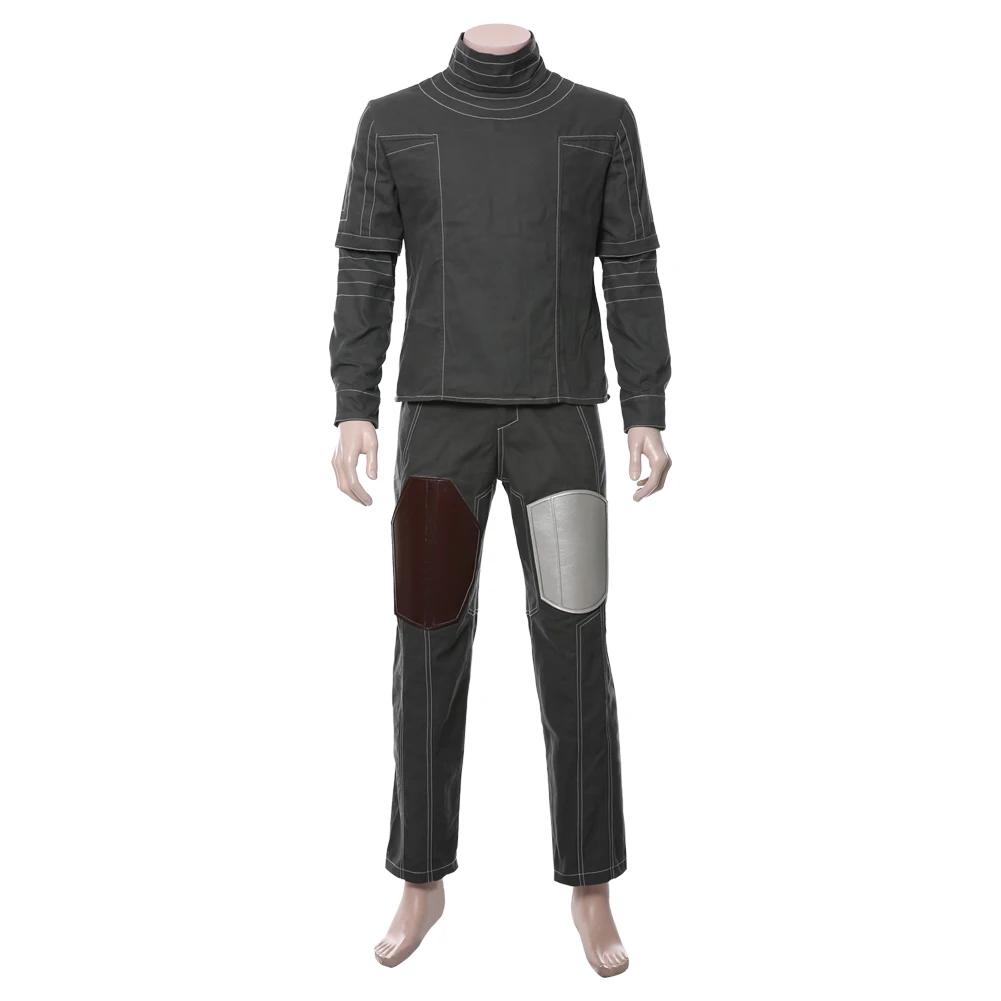 Din Cosplay Djarin Costume Top Pants Cloak Movie Space Battle Outfit Adult Men Women Disguise Role Play Halloween Carnival Suit