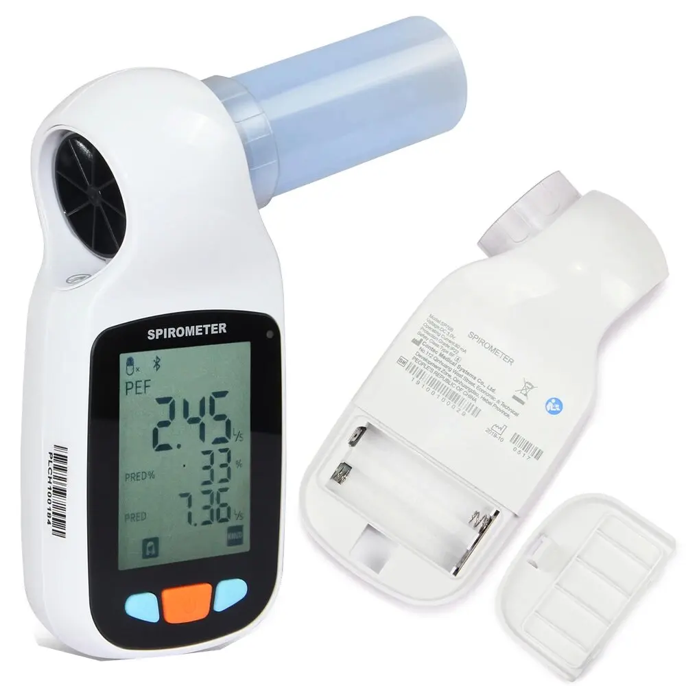 

Pulmonary Function Test Blow-type Electronic Spirometer with Software