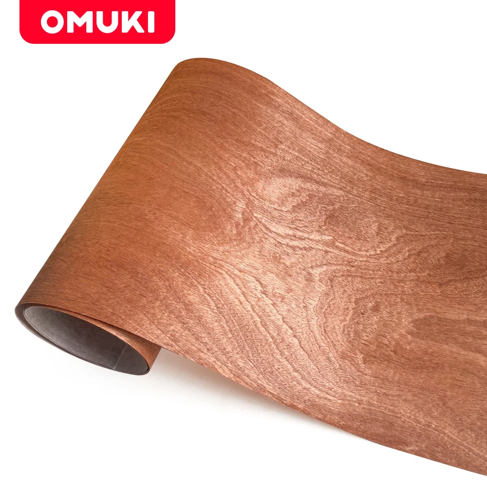 Vomuki טבעי sapele עץ diy קירות שיפוץ בעבודת יד ריהוט גיטרה רמקול פנימי