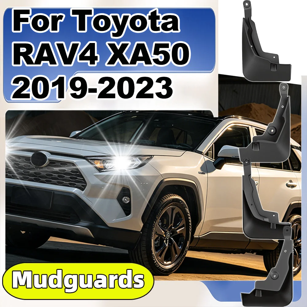 

For Toyota RAV4 XA50 2019 2020 2021 2022 2023 Car Mud Flaps Splash Guard Mudguards MudFlaps Front Rear Fender Without Pedals
