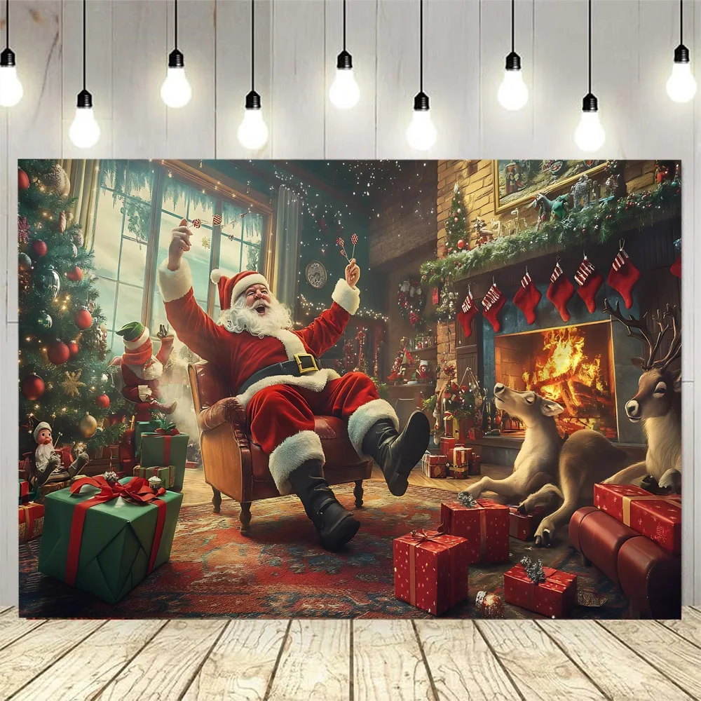 

Christmas tapestry wall hanging New Year gift Christmas tree snow view holiday home decoration Living room bedroom decoration
