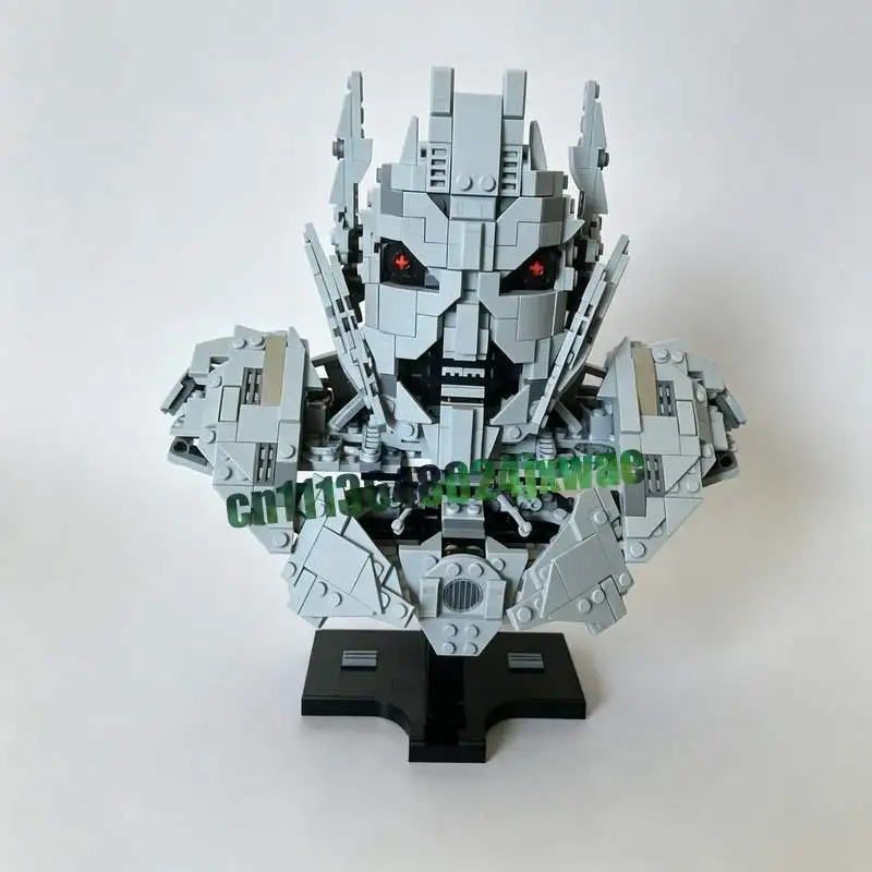 New 688PCS Megatron Alt Mode Robot Custom Building Blocks MOC Model Assembly Puzzle Toy Gift Display Collection Creative Bricks