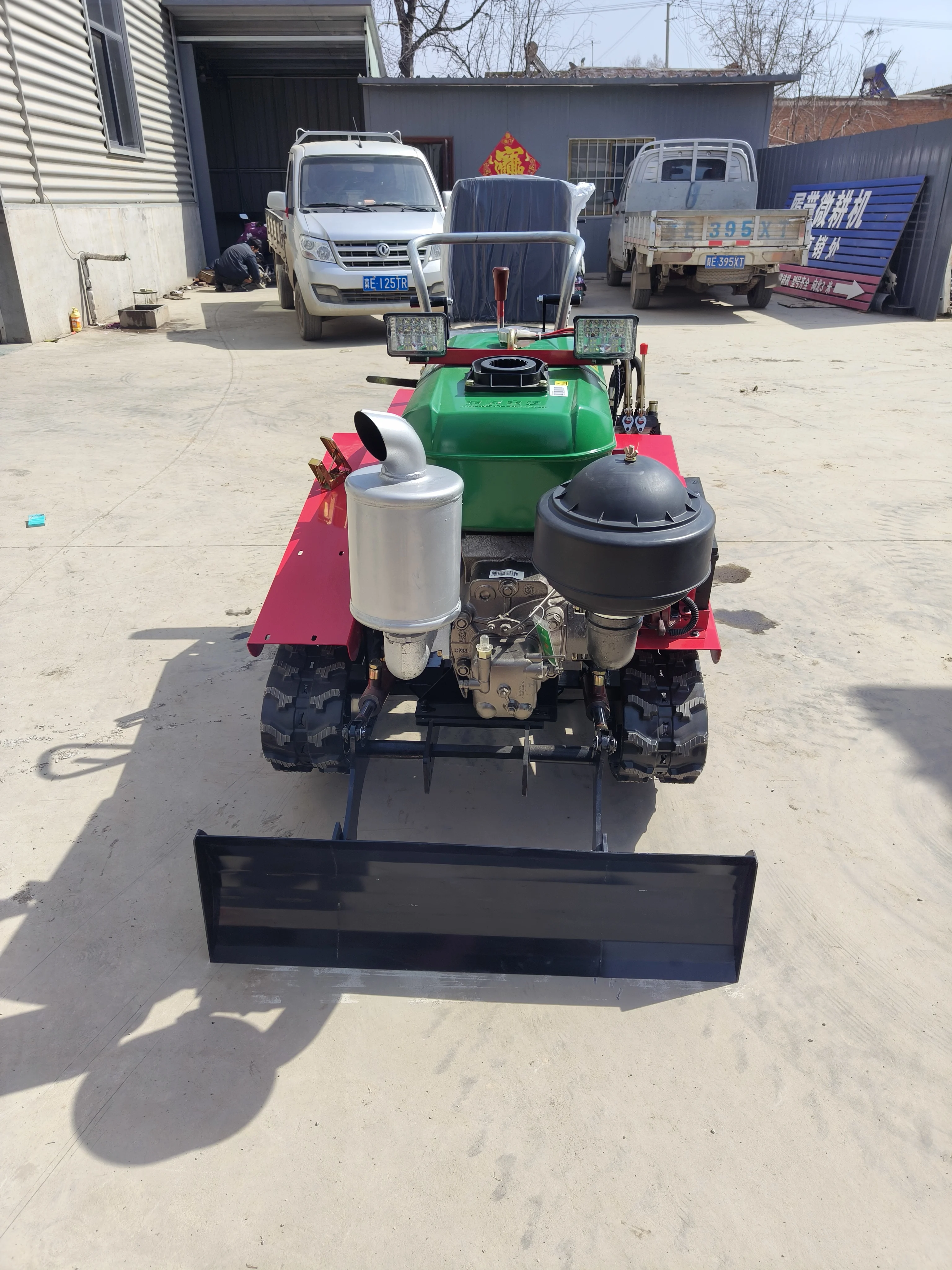 Hot selling new diesel powered rotary tiller engine gearbox efficient multifunctional electric agricultural tool