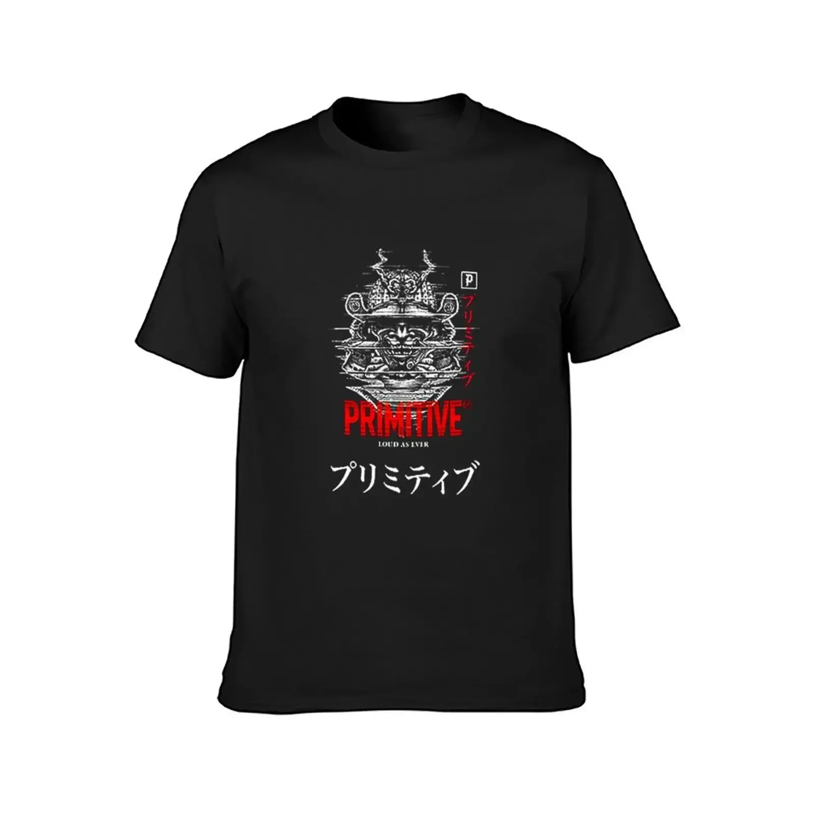 Primitive Samurai Classic T-Shirt quick-drying anime stuff men clothing