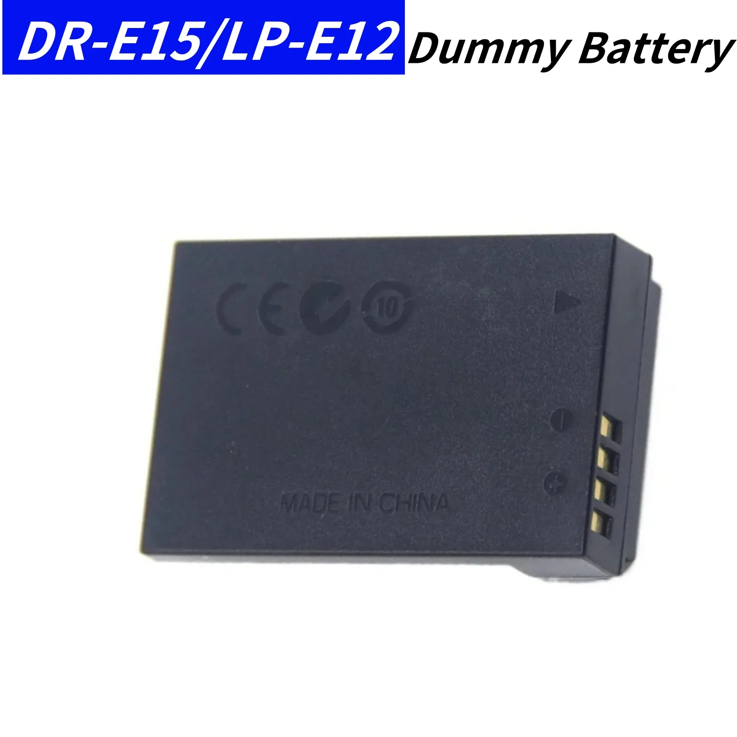 

LP-E12 Dummy Battery DR-E15 DC Coupler for Canon EOS 100D Kiss X7 Rebel SL1 SX70HS Camera