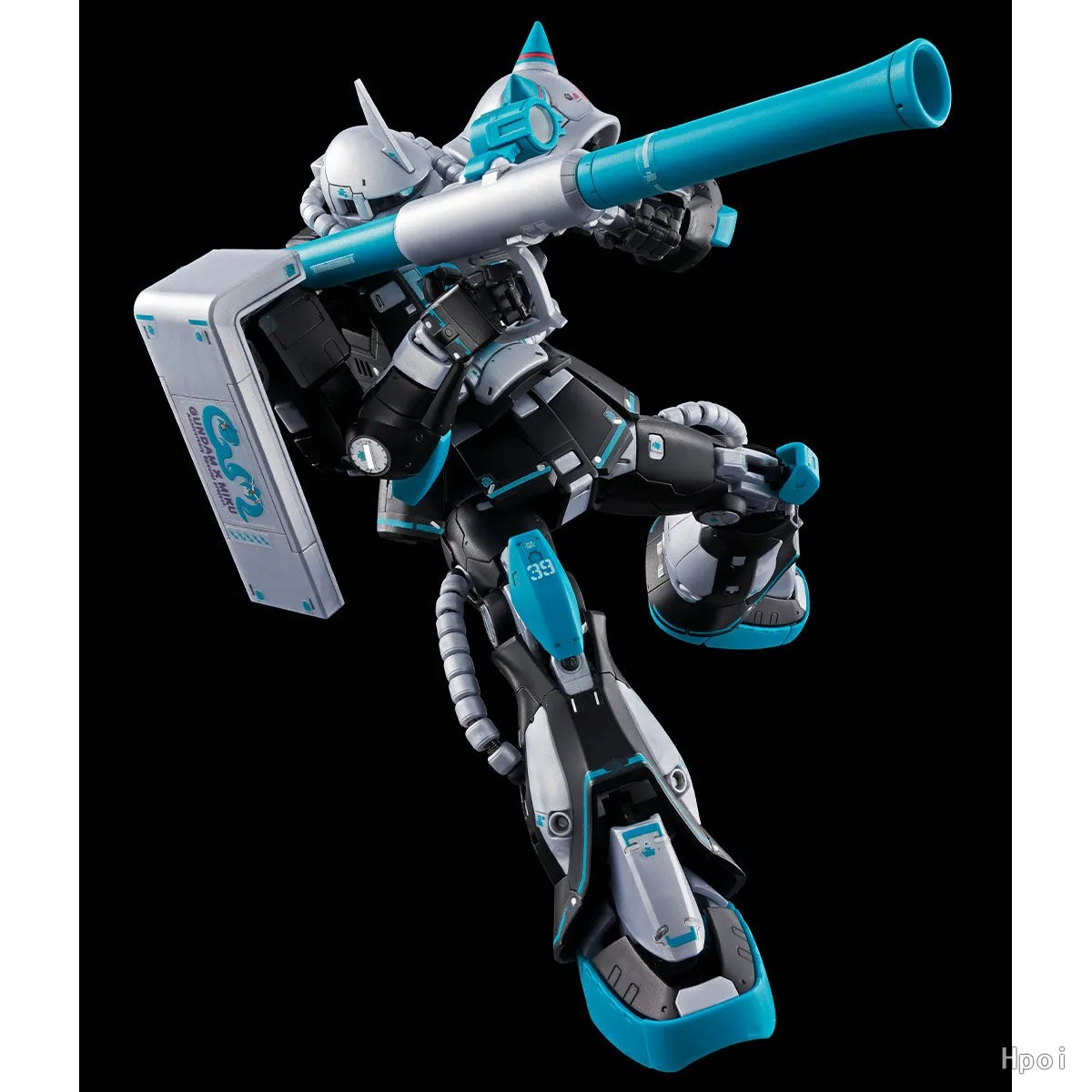 バンダイオリジナル RGシリーズ MS-06S ザクII [初音ミクVer.] 1/144 組み立てモデルおもちゃ 男の子向けギフト コレクション用装飾品