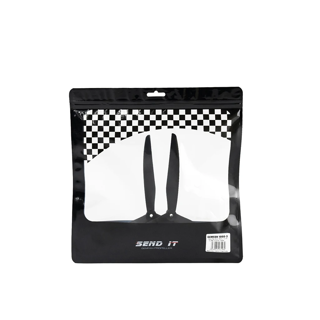 Gemfan 1309 13 Zoll 1170-3 3-Blatt 11 Zoll 1507 15 Zoll Traverser CW CCW Propeller Glasfaser Nylon Hochlast-Hochspannungsdrohne – Detail 11