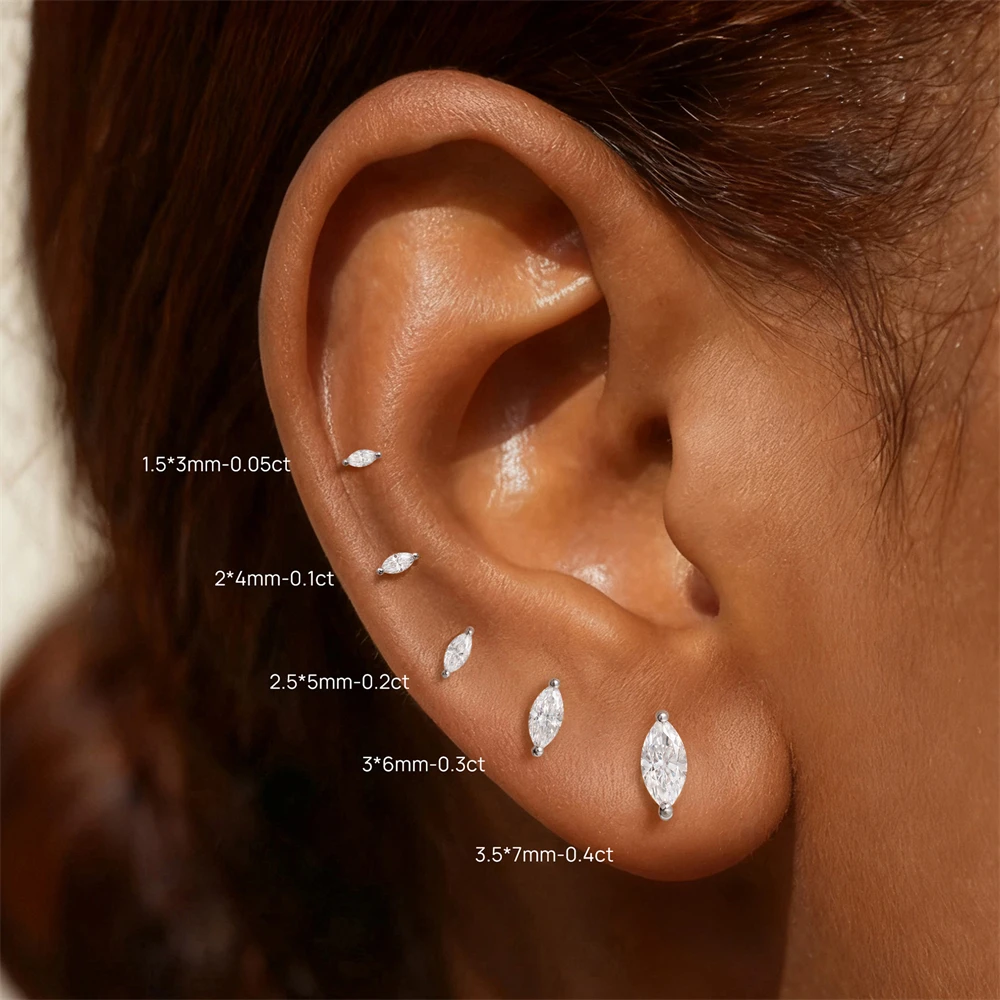 KOJ 1 szt. Kolczyk z klasyczny – Body Jewelry Quality recenzja i cena