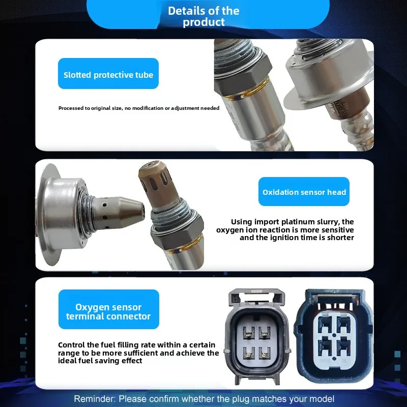 2Pcs Oxygen Sensor 234-9131 234-4574 36532-RX0-A01 Cross-border exclusive model complete
