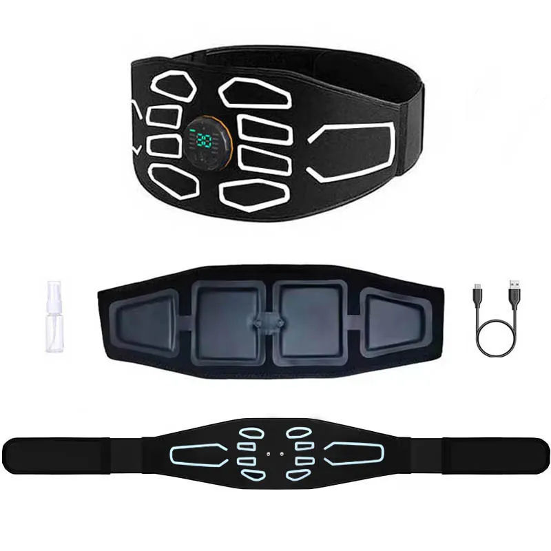 

Smart Muscle Toner Abdominal Toning Belt Abs Trainer Body Belly Waist Massager Home Gym Training Fitness Equipment