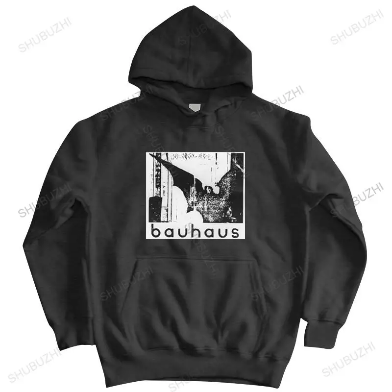 

unisex Outwear men hoodies Bauhaus Bela Herren Kurzarm Hemd Schwarz baumwolle man brand zipper autumn hoody