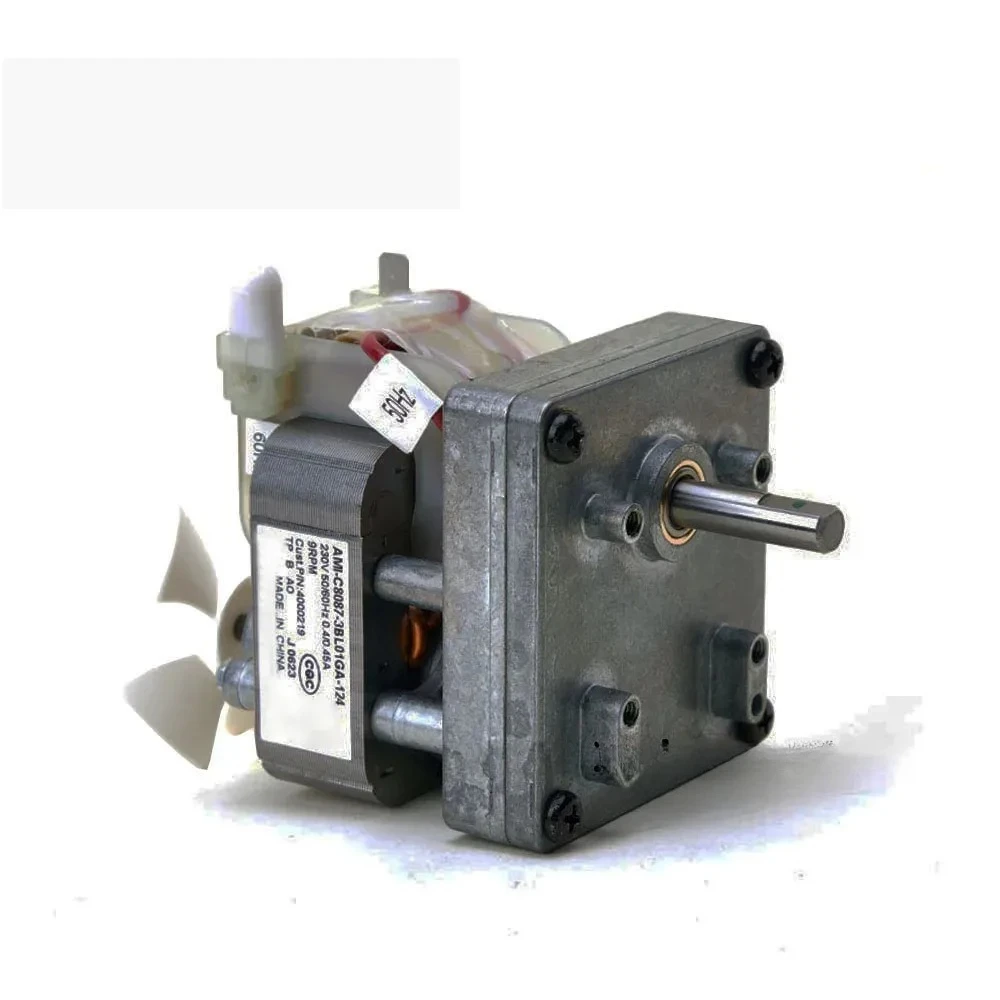 

Cust P/N 4000219 AMI-C8087-3BL01GA-124 Chain Motor For Antunes Roundup B3715UI-095 HATCO Bread Maker Vertical Baking Oven