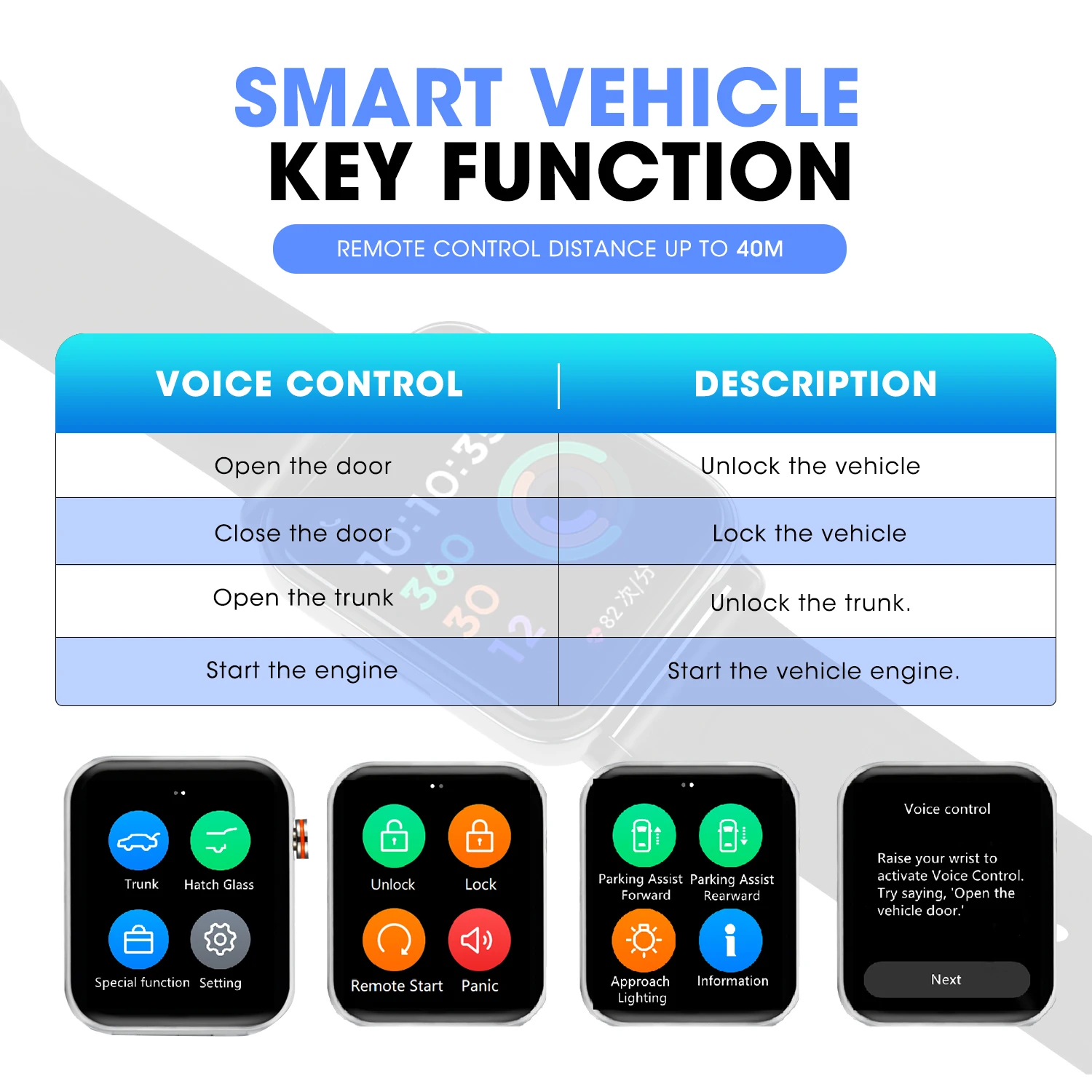 OTOFIX Smart Key Watch Car Key Programming Smart Watch with IMMO Programming Multi-Function Health Monitoring