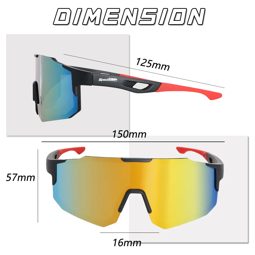 Novos óculos de sol polarizados para homens mtb ciclismo óculos esportes ao ar livre bicicleta uv400 óculos de ciclismo de estrada feminino