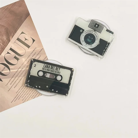 Магнитный держатель для камеры с милым корейским рисунком Tok Griptok, подставка для телефона iPhone 15, для Pad Magsafe Smart Tok рукоятка для камеры для iPhone купить - №10