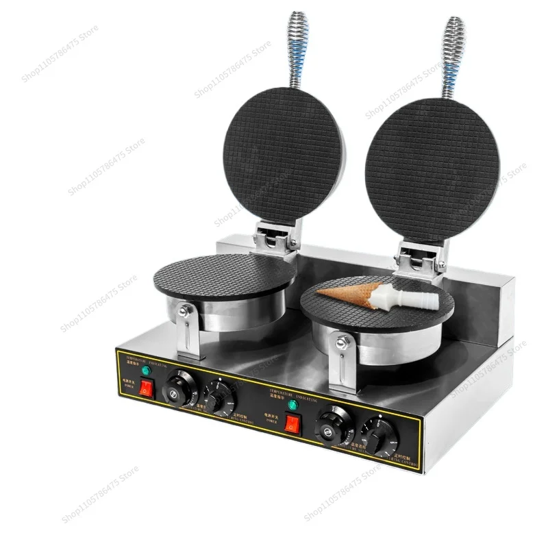 For Double- Egg Roll Machine, Commercial Crispy Machine, Double-ended Ice Cream Wrapper Commercial Grilled Shrimp Chips