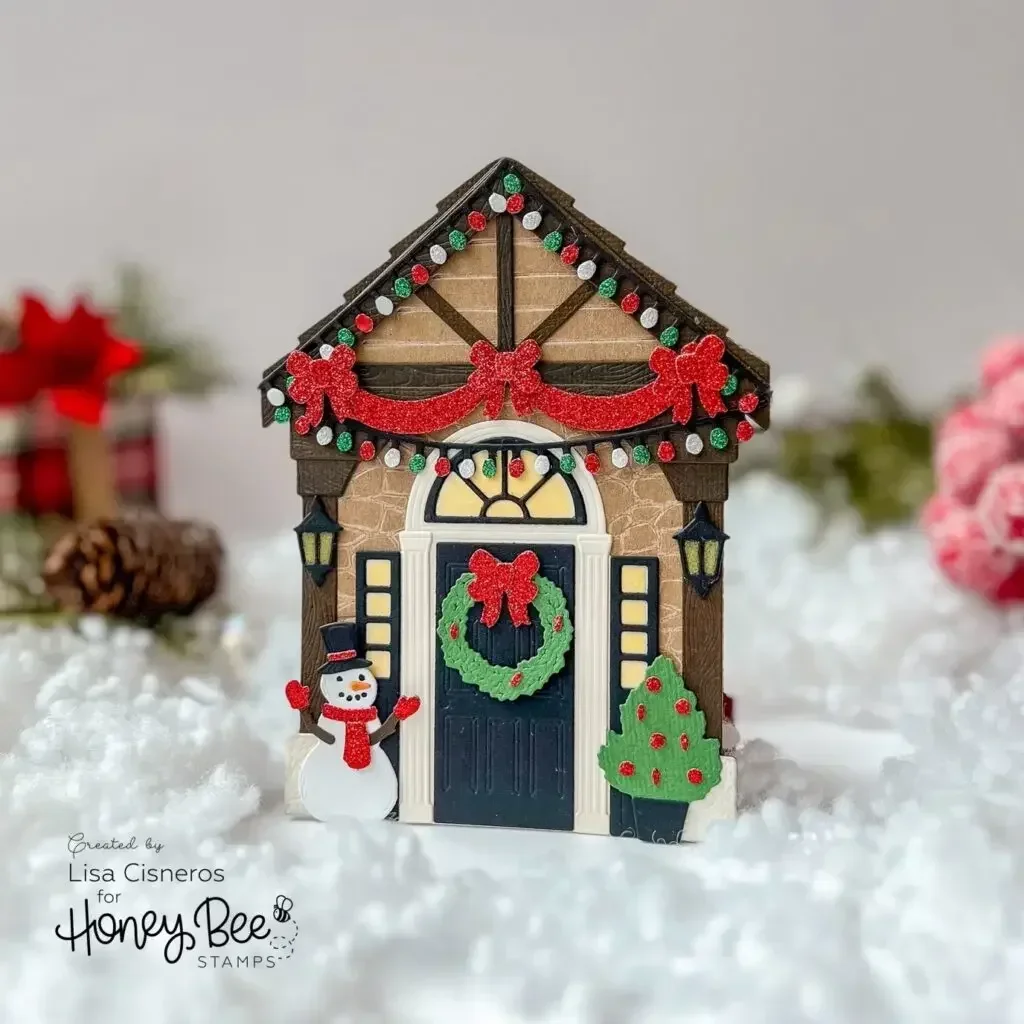 

House Deer Cookies Christmas Snowflake Flowers Metal Cutting Dies Clear Stamps Stencil For DIY Scrapbook Make Paper Card Craft