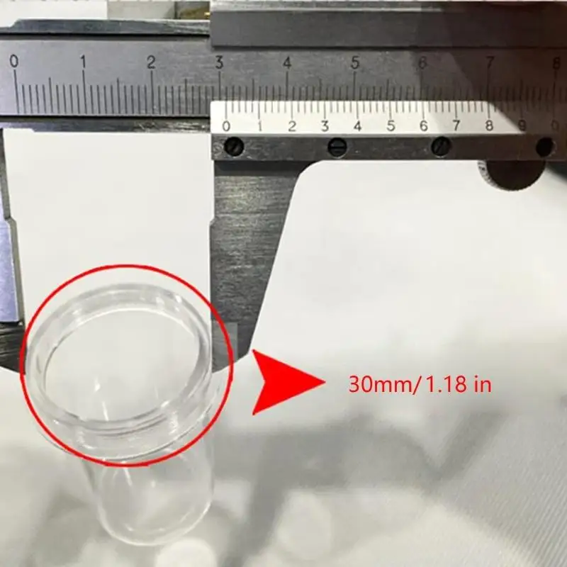 顕微鏡アクセサリー RMS ネジ対物保護ケース収納ボックス生物顕微鏡対物レンズコンテナ M4YD