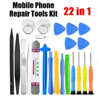 22 in 1 Mobile Phone Repair Tools Kit For iPhone Smartphoe Computer PC Camera Disassemble Hand Tool Set Opening Screwdriver Set