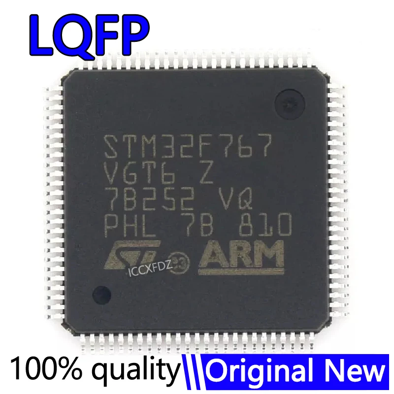 

Новая Оригинальная микросхема STM32F767VGT6 STM32F 767VGT6 STM32F767 100%