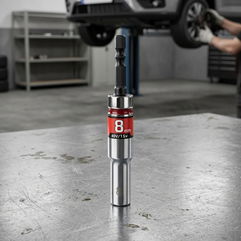 Chrome Finish Socket for impact Socket Set For Heavy Use Tasks Enhanced Durability Reliable Fastener Care For Automotive Repairs