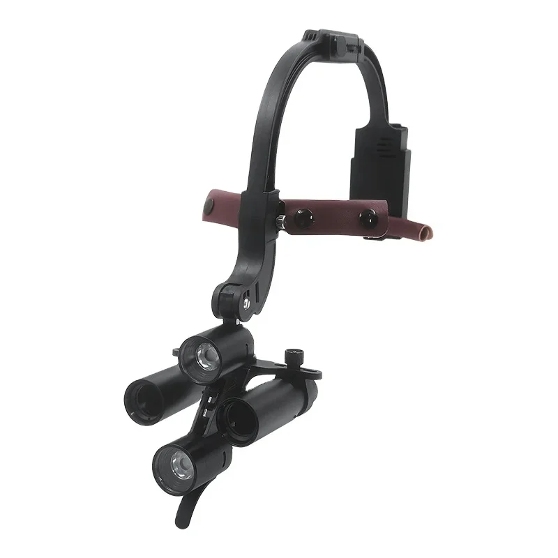Lupa binocular de linterna frontal LED sin sombras mejorada con equipo 5.0X/6.0x