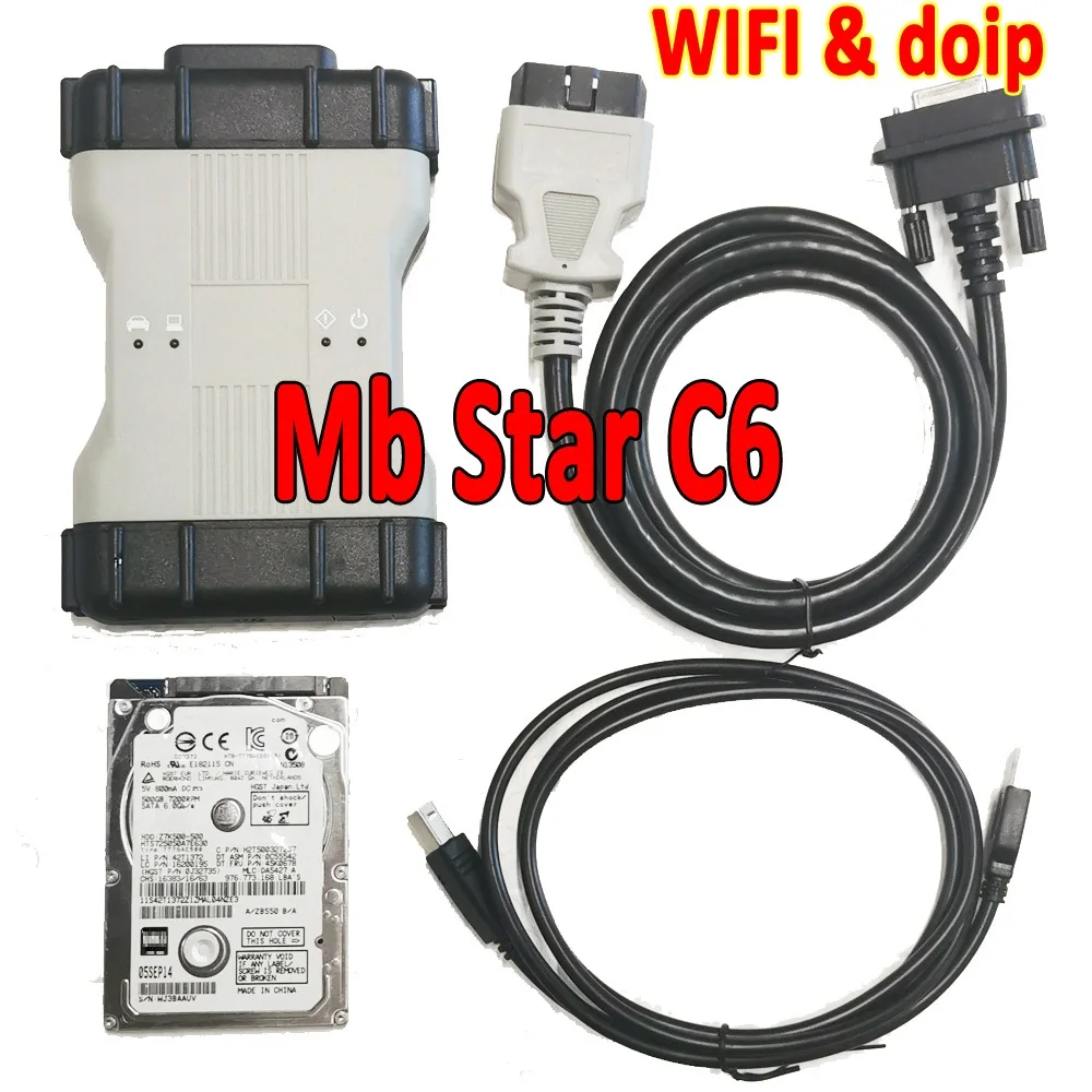 

Top MB Star C6 DoIP With WIFI Sd Connect C6 With Software MB Sd C6 Multiplexer Car Diagnostic Tools Free Shipping