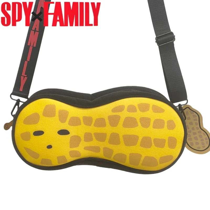 

Новая сумка через плечо SPY×FAMILY с рисунком Anya Forger, арахисовая сумка через плечо, товары в стиле аниме, праздничный подарок, полупрозрачная сумка для поездок на работу