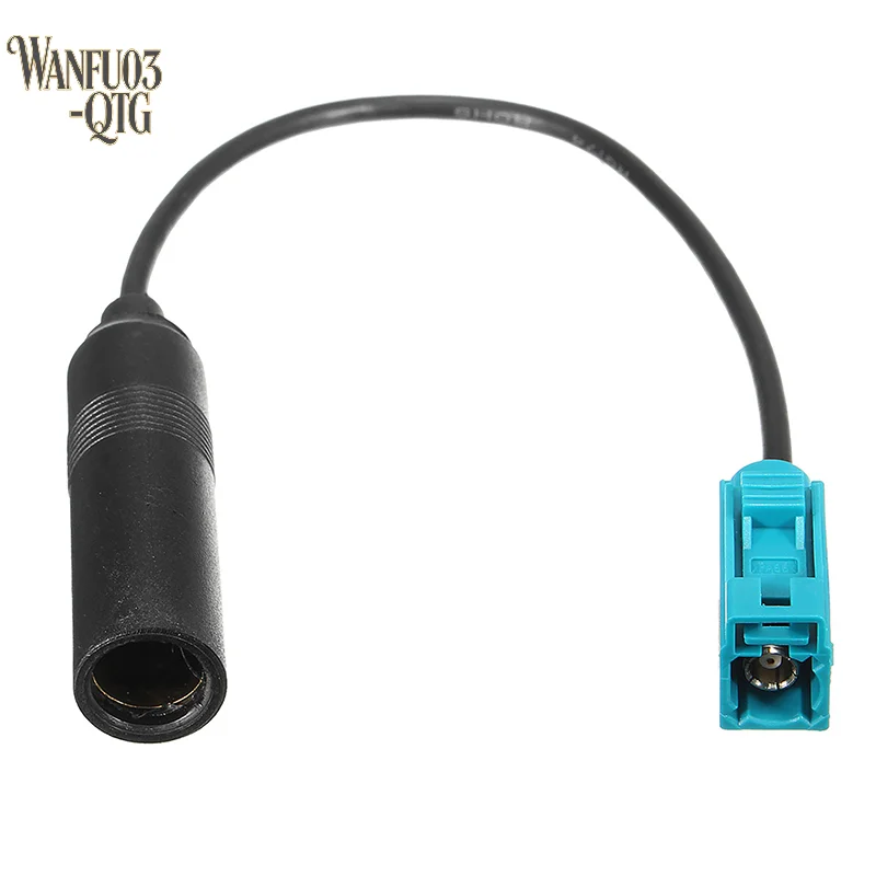 Hot Car Audio FM Radio Antenna Adapter Cable Fakra Female To Din Female Aerial Adapter
