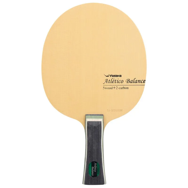 Yasaka Atletico Table Tennis Blade Carbon Fiber Power Speed Balance Ping Pong Racket Original Internal External Ping Pong Paddle