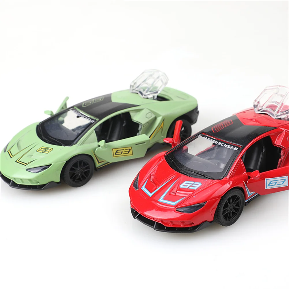 Super Sports Car Model Toy Returns to Power, Cake Ornaments, Family Car Ornaments, Fashionable Gift Gifts