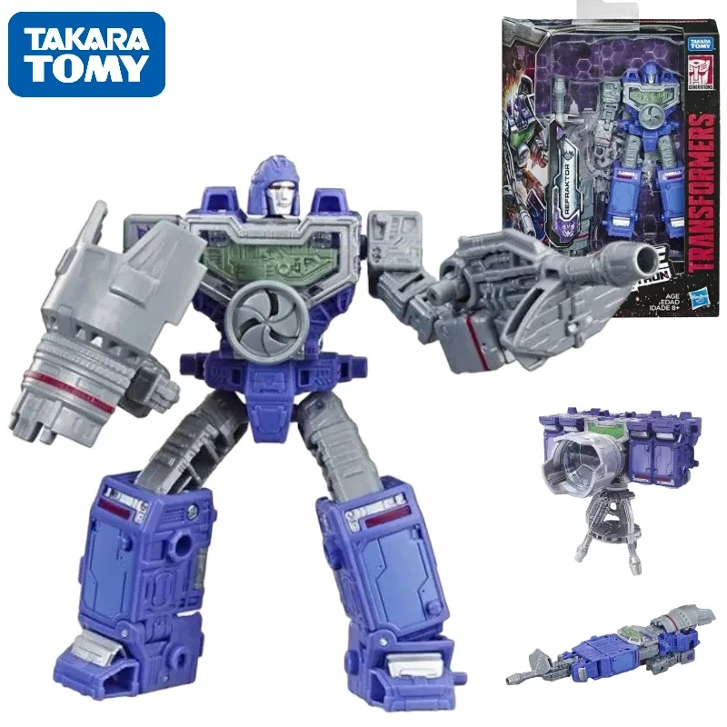 

В наличии Takara Tomy Transformers War for Cybertron Series SIEGE WFC-S36 Deluxe Refraktor Аниме Фигурки Модель игрушки