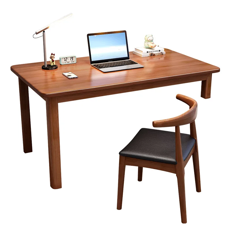 

Solid wood, bay window, desk, workbench, balcony renovation, notebook, computer desk