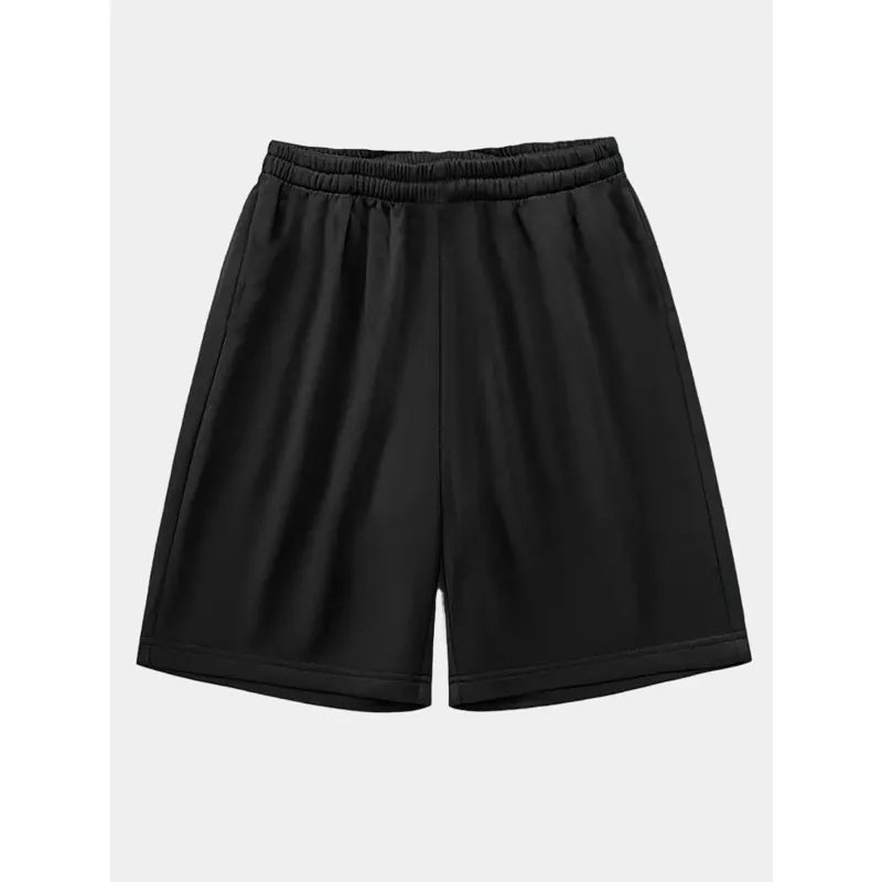 Shorts masculinos com cordão e faixa de rock retrô impressa em calças casuais masculinas de primavera e verão roupas masculinas
