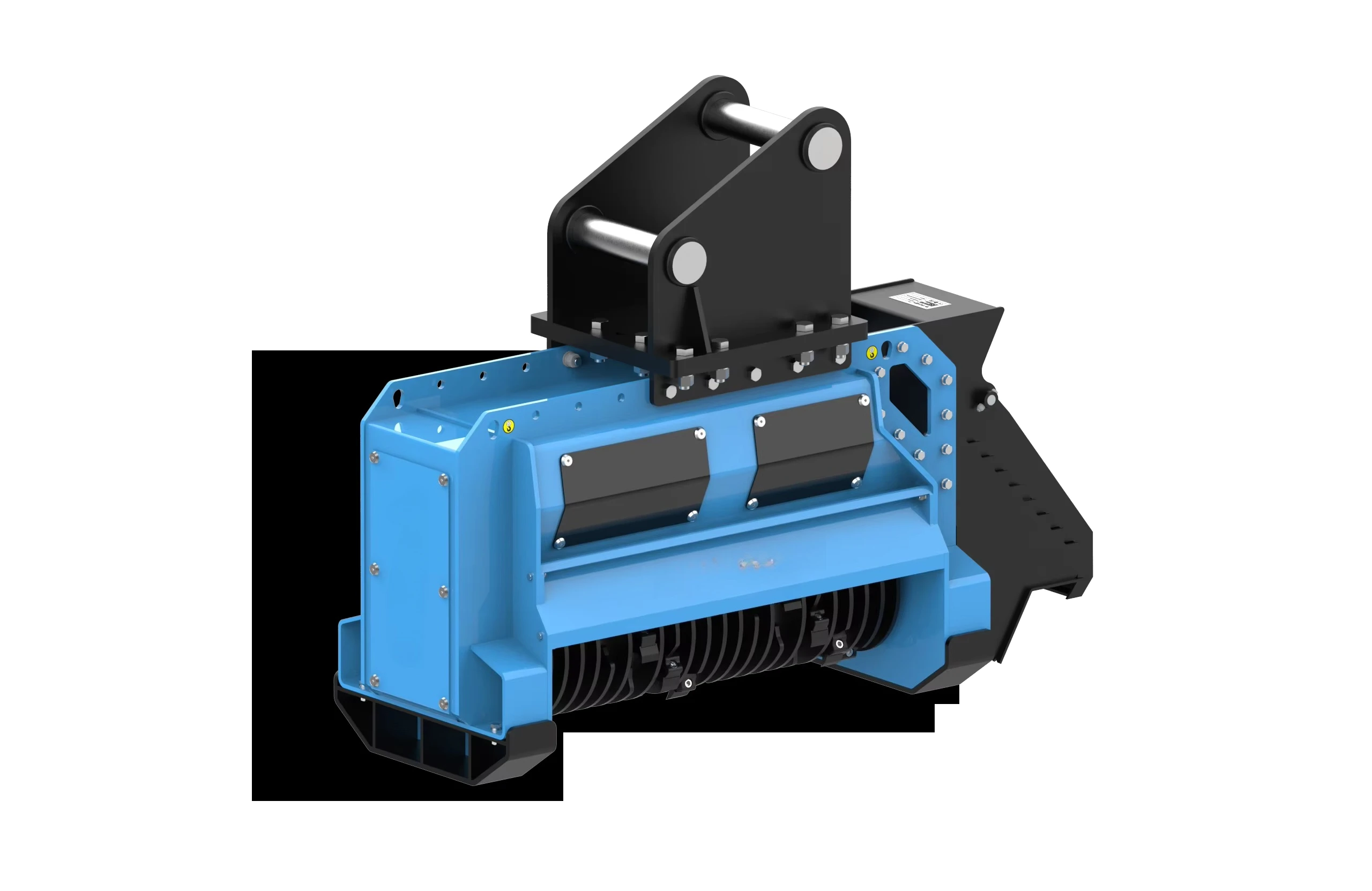 YF-02MU 2026 New Model Heavy Duty Farm Mulcher Garden Landscaping Mulcher Ferngesteuert Hydraulic Forestry Mulcher Attachment