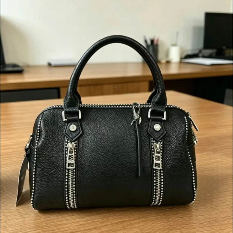 

2026 New Fashion Women's Shoulder Bag PU Retro Crossbody Bag Handbag