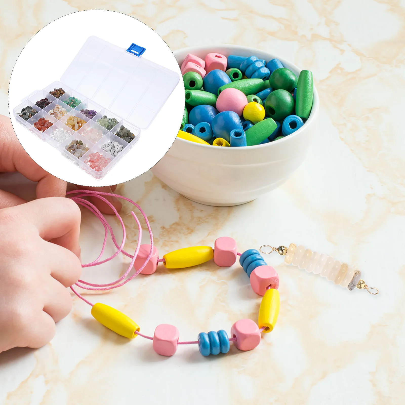 

120Pcs Irregular Natural Stone Beads Gemstone Jewelry Making Supplies Bracelet Necklace for Handmade Loose Rocks