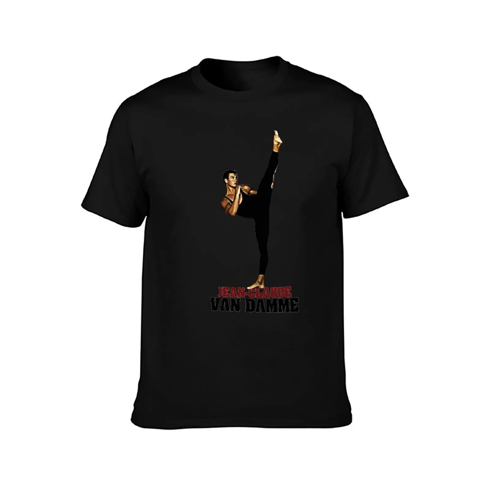 Van Damme kicking 2 T-Shirt funny t shirts man T-Shirt