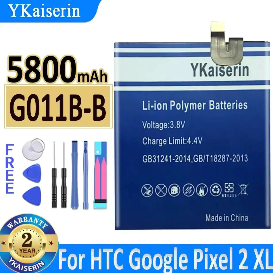 

Аккумулятор для мобильного телефона HTC U11+ (U11 Plus), 5800 мАч, с хорошей работой при низких температурах, модель G011B-B (не для U11)
