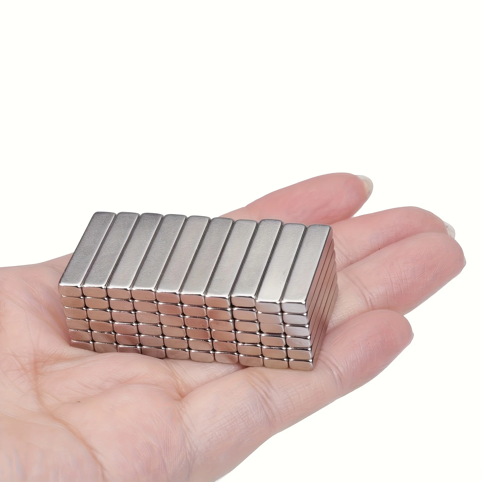 20x5x2.  20/50pcs Magnets Bar, Small Rectangular Magnets, Multi-Use Magnets for Fridge, Kitchen - view 6