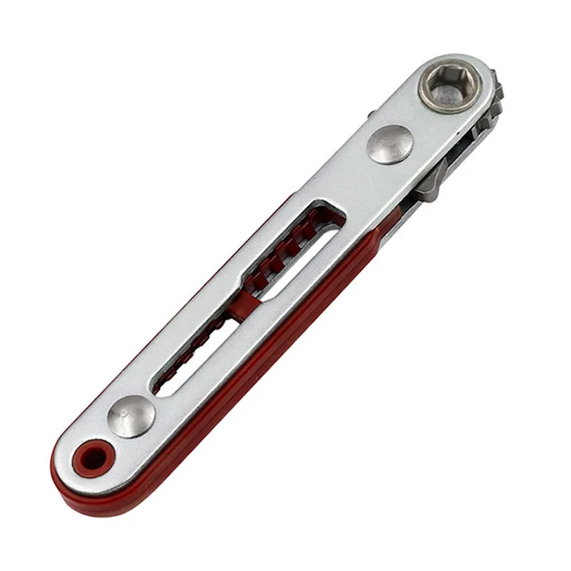 Right Angle Screwdriver Set Mini Ratcheting 90 Degree Offset Screwdriver Pocket Low Profile Ratchet Wrench Bit Socket Set image 6